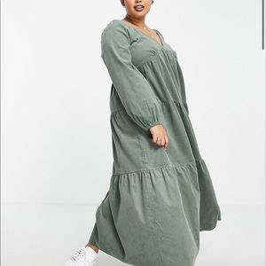 ASOS Corduroy Maxi Dress NWT